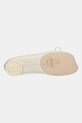 MM6 Maison Margiela baleriny skórzane S59WZ0099.P3628.T2012 beżowy