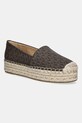 Espadrilky MICHAEL Michael Kors Lynn imitace kůže hnědá 40S5LYFP1B.200