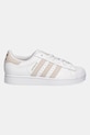 adidas Originals sneakersy skórzane Superstar II W HQ4917 biały AW25