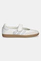adidas Originals leather ballet flats Samba Jane W JR7339 beige AW25