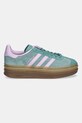 adidas Originals sneakers Gazelle Bold W JS3894 verde AW25