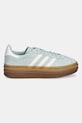Замшеві кросівки adidas Originals Gazelle Bold W JS3902 бірюзовий AW25