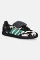 Kožne tenisice adidas Originals Samba LT W zrnata koža bež JS3930