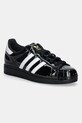 adidas Originals sneakersy skórzane Superstar II W pozostałe czarny JS4009
