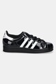 adidas Originals sneakersy skórzane Superstar II W JS4009 czarny AW25