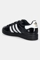 Obuwie adidas Originals sneakersy skórzane Superstar II W JS4009 czarny