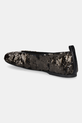 Obuwie JW Anderson baleriny Sequins Ballerina BL0034.FA0424 czarny