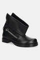 Δερμάτινες μπότες JW Anderson Biker Boot χωρίς μόνωση μαύρο BT0101.LA0268