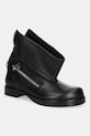 JW Anderson leather ankle boots Biker Boot grain leather black BT0101.LA0268