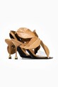 Încălțăminte Vanda Novak sandale de piele Daisy Daisy.Camel.Beige bej
