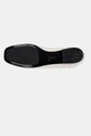GANNI baleriny Eyelets Lace Up S2962 beżowy