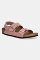 Dječje sandale Birkenstock Milano imitacija zrnate kože roza 1029519.24.35