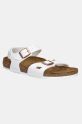 Birkenstock sandale copii Rio AS Kids AS Kids Planet friendly alb 1029454.24.35