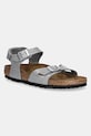 Birkenstock sandale copii Rio AS Kids Planet friendly argintiu 1029477.36.39