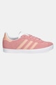 adidas Originals sneakersy zamszowe dziecięce GAZELLE JP5541 różowy SS25