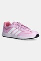 Дитячі кросівки adidas TENSAUR SWITCH імітація лицьової шкіри рожевий JI1055