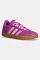 adidas sneakers in camoscio per bambini VL COURT 3.0 finta pelle fiore violetto JH8726