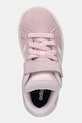 Дитячі замшеві кросівки adidas GRAND COURT 00s рожевий JH6181