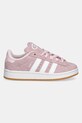adidas Originals sneakers de piele întoarsă pentru copii CAMPUS 00s JP5507 roz SS25