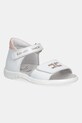 Elisabetta Franchi sandale din piele pentru copii alb F1A2.E0270