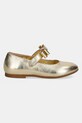Elisabetta Franchi gyerek balerina bőrből F1A3.E0200 arany SS25