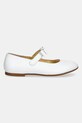Detské kožené balerínky Elisabetta Franchi F1A3.E0203 biela SS25