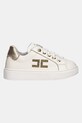 Elisabetta Franchi sneakersy skórzane dziecięce F1A9.E0222 beżowy SS25
