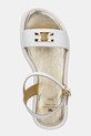 Elisabetta Franchi gyerekszandál bőrből fehér F4A2.E0295.35.38
