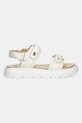 Elisabetta Franchi sandale de piele F4A2.E0297 alb SS25