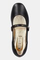 Дитячі шкіряні балетки Elisabetta Franchi чорний F4A3.E0209.35.38