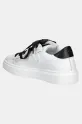 Dziewczynka Elisabetta Franchi sneakersy skórzane dziecięce F4A9.E0236 biały