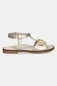Детские кожаные сандалии Tommy Hilfiger T1A2.33940.24.29 золотой SS25
