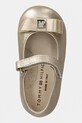 Tommy Hilfiger balerini din piele pentru copii aur T1A3.33927.19.23
