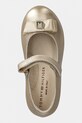 Tommy Hilfiger balerini din piele pentru copii aur T1A3.33927.24.29