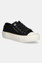 Παιδικά πάνινα παπούτσια Tommy Hilfiger μαύρο T3A9.33733.30.34