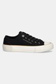 Παιδικά πάνινα παπούτσια Tommy Hilfiger T3A9.33733.35.40 μαύρο SS25
