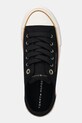 Παιδικά πάνινα παπούτσια Tommy Hilfiger μαύρο T3A9.33733.35.40