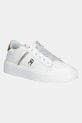 Дитячі кросівки Tommy Hilfiger імітація лицьової шкіри білий T4A9.33933.35.40