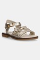 Дитячі шкіряні сандалі Calvin Klein Jeans зелений V1A2.83050.20.23