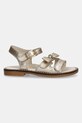 Дитячі шкіряні сандалі Calvin Klein Jeans V1A2.83050.20.23 зелений SS25