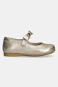 Calvin Klein Jeans baleriny skórzane dziecięce V1A3.83040.19.23 złoty SS25