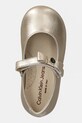 Calvin Klein Jeans balerini din piele pentru copii aur V1A3.83040.19.23
