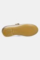 Дитячі шкіряні балетки Calvin Klein Jeans V1A3.83040.24.29 золотий