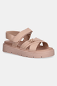 Otroški sandali Calvin Klein Jeans Prijazno od planeta bež V3A2.82044.35.39
