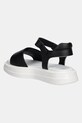 Deklice Otroški sandali Calvin Klein Jeans V3A2.82047.35.39 črna