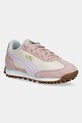 Puma sneakersy dziecięce Easy Rider skóra zamszowa różowy 399716