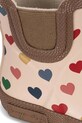 Хлопчик Дитячі гумові чоботи Konges Sløjd WELLY RUBBER BOOTS KS102573 бежевий