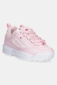 Fila sneakersy dziecięce DISRUPTOR F niska różowy FFT0133