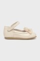 Mayoral baleriny dziecięce imitacja skóry licowej beżowy 41626.33B.Baby.PPYA