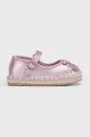 Espadrile za bebe Mayoral 41642.42B.Baby.PPYA roza SS25